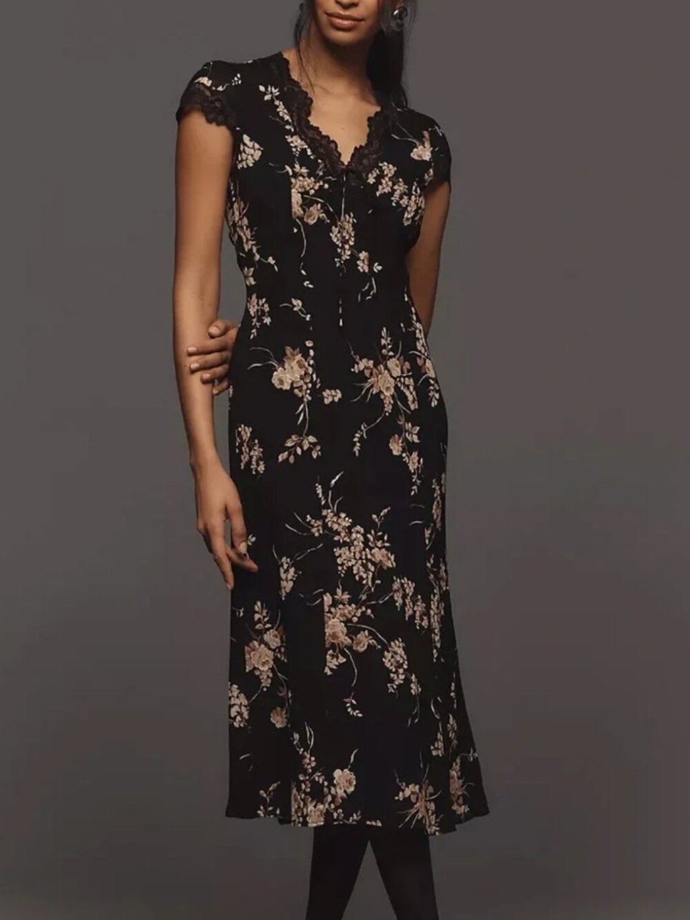 Reformation Tiffie Midi Dress